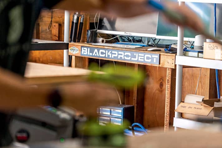 Die Werkstatt von Black Project