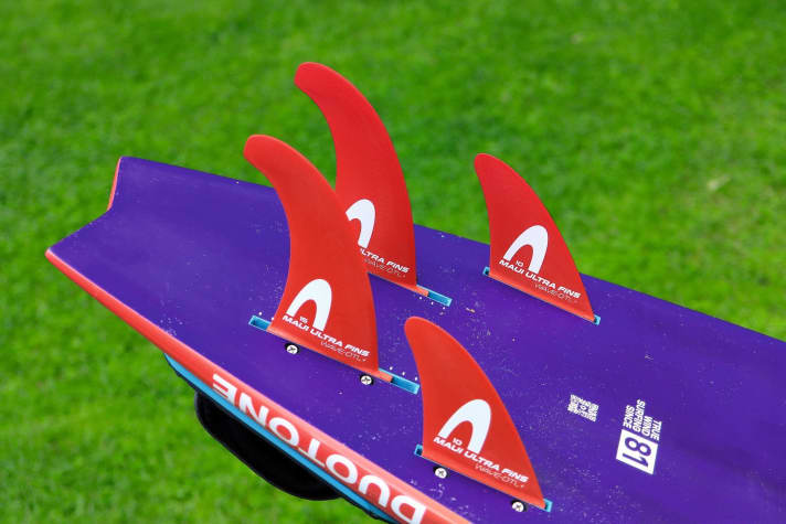 Auch in der Slotbox2 von Starboard/Severne kann man das Modell einsetzen.