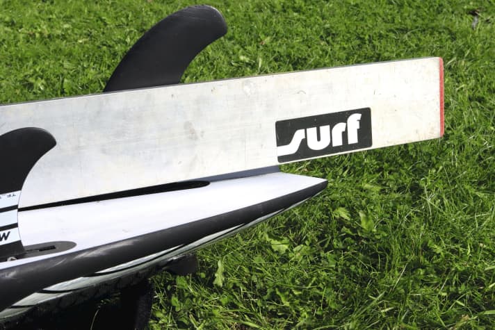 The Quatro Pyramid comes with a lot of rocker in the tail - the super turning characteristics are not surprising.