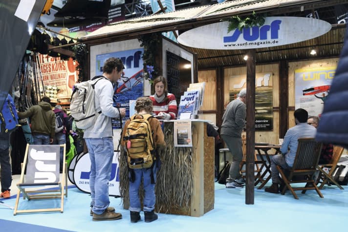 Wie in jedem Jahr trefft ihr die surf-Redakteure auf der Messe zu einem informativen Austausch, und sie stehen euch mit Rat und Tat zur Seite.