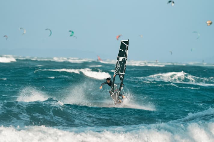 Cabarete, the wave spot in the Dom. Rep.