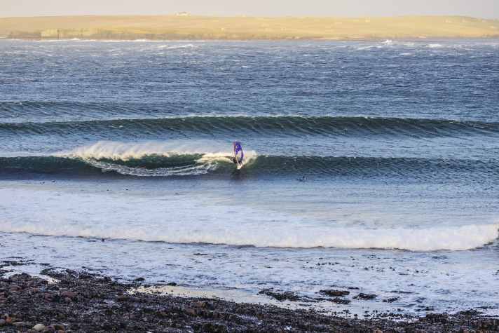 The Point Break on the Moray Filth had been on Timo's bucket list for years - now he could tick the box.