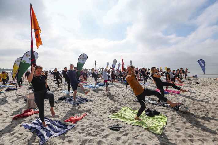 Photos of the surf festival on the south beach on Fehmarn 2024