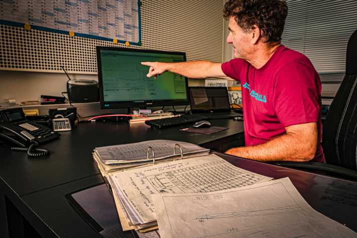 The first highlight of the "old-new" story: the meeting with Shape legend Werner Gnigler in Innsbruck.