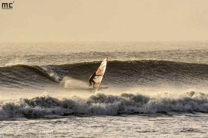 Mit jeder Welle wurde Andrea mutiger