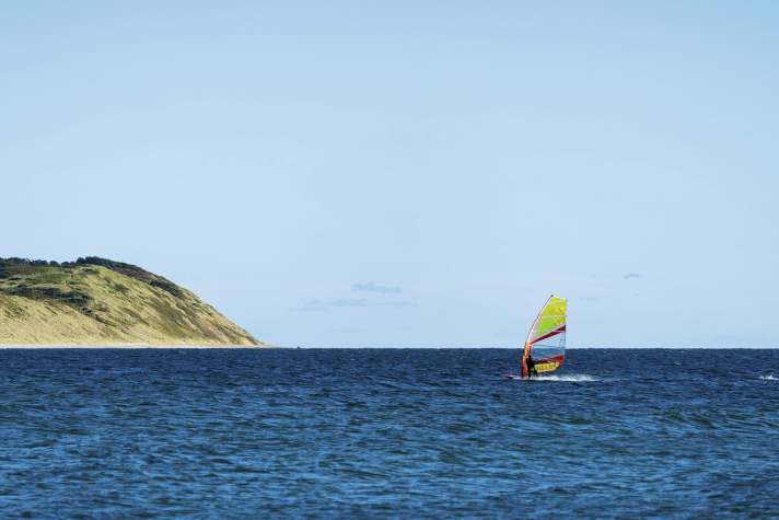 Freeriden mitten in der Ostsee
