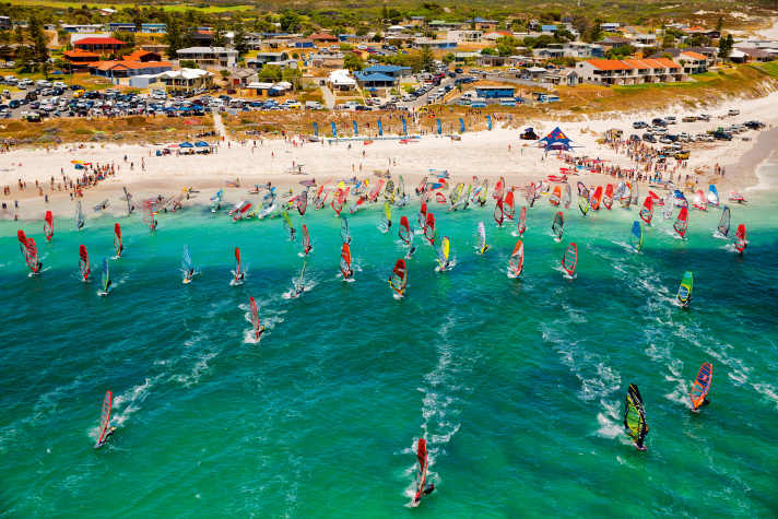Lancelin is also a regular venue for regattas