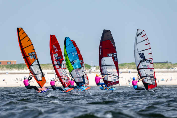 Michele Becker won the foiling discipline.