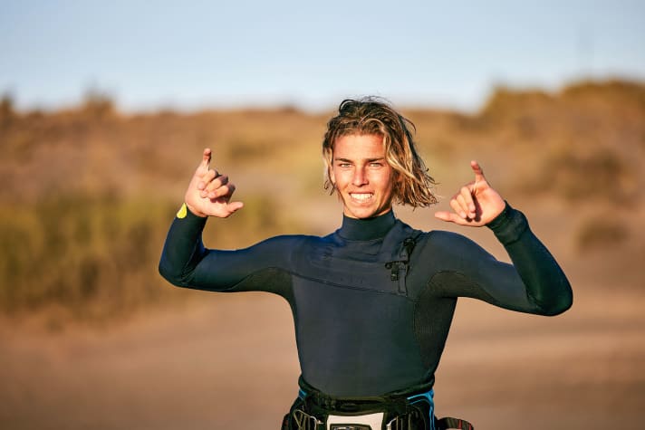 Liam Dunkerbeck has just come of age, but already has a pretty clear plan of where he wants to go: to the top!