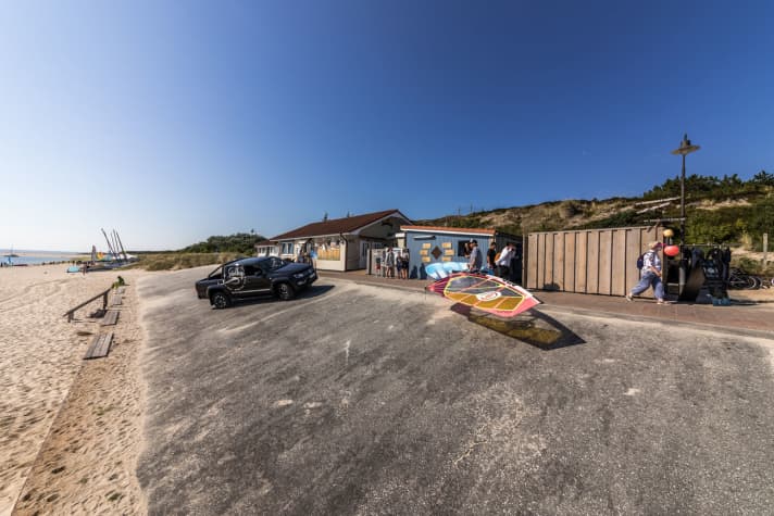 Südkap Surfing in Hörnum am Südende der Insel