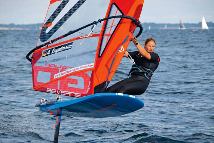 Training auf der heimischen Ostsee – bei Segelsport Grönwohld in der Nähe von Eckernförde gibt’s oft perfekte Bedingungen.