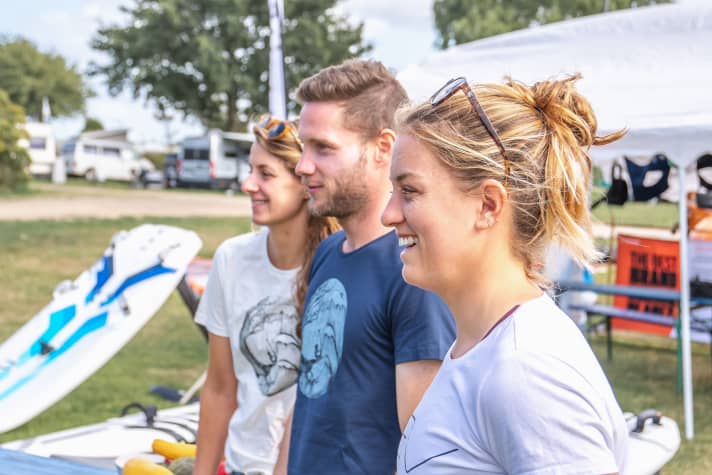 Lina Erpenstein berichtete aus ihrem Leben als Profi-Windsurferin