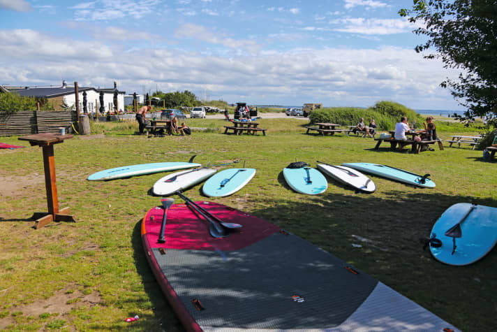 Lynaes also has a small surf centre to offer