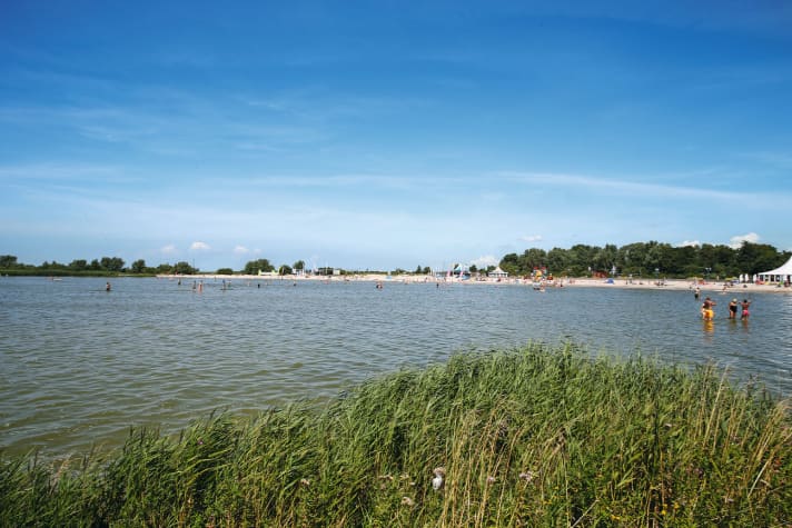 Makkum - a tip for beginners in particular thanks to the jetty