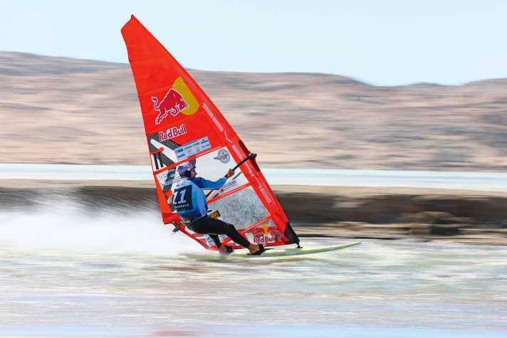 Björn Dunkerbeck wants to finally break the 100 km/h barrier over 500 metres this year.