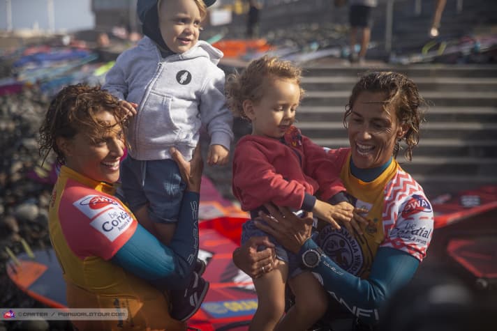 Moreno family happiness after the final.