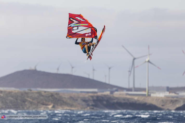 No woman jumped higher than Daida Moreno at the PWA World Cup 2022.
