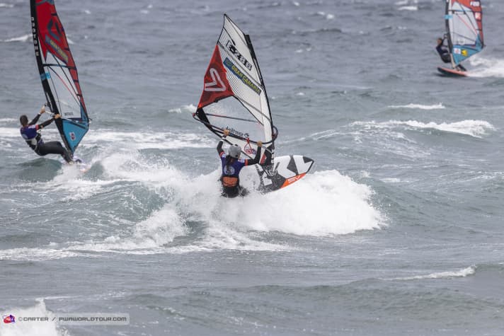 Isabel Trivino also made it to the final of the U20 girls.