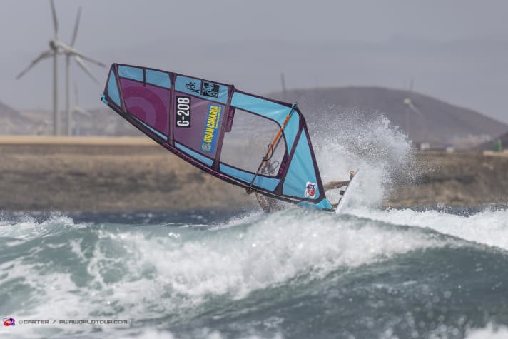 Leon Jamaer kommt mit seinen neuen Flikka Boards gut zurecht.