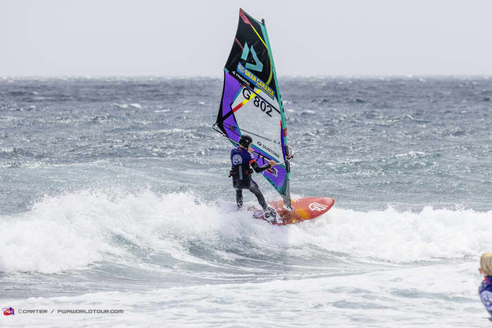 Peter Gobisch took victory in the singles at the PWA World Cup.
