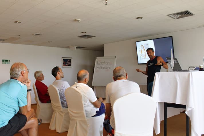 No dry theory: the intensive and mental reappraisal of the jibe in particular helped many participants to take a step forward.