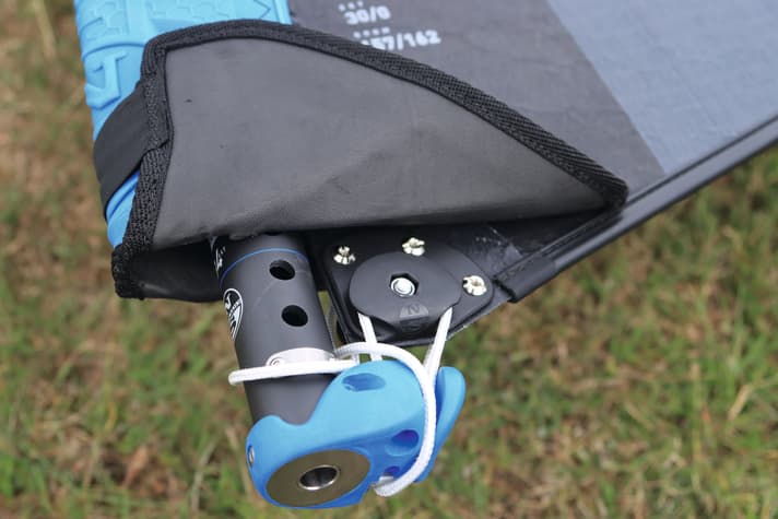 Protector and trim block are minimalist but functional