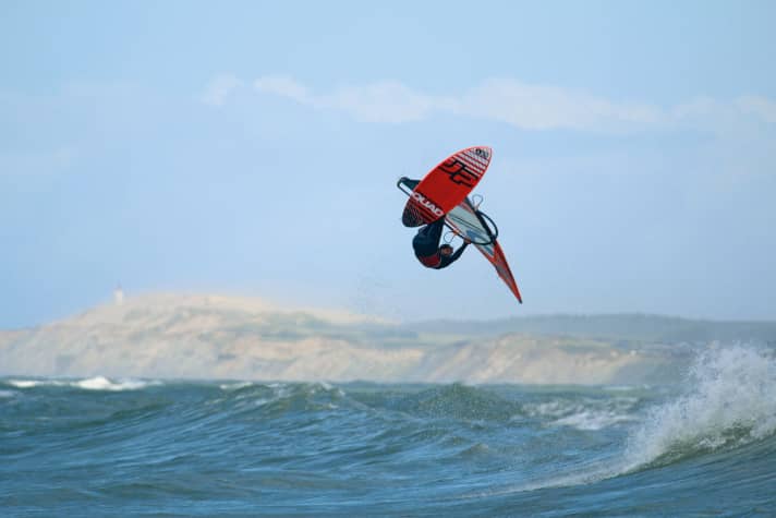 Løkken also offers the best waves for wave beginners