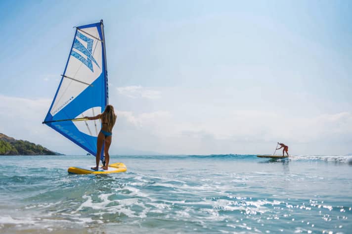 Blutsbrüder – SUPen und Windsurfen ergänzen sich perfekt