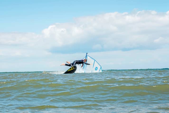 Manöver mit der Wind Weapon verursachten regelmäßig Knoten im Hirn