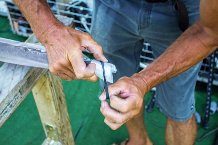 and one end well closed.