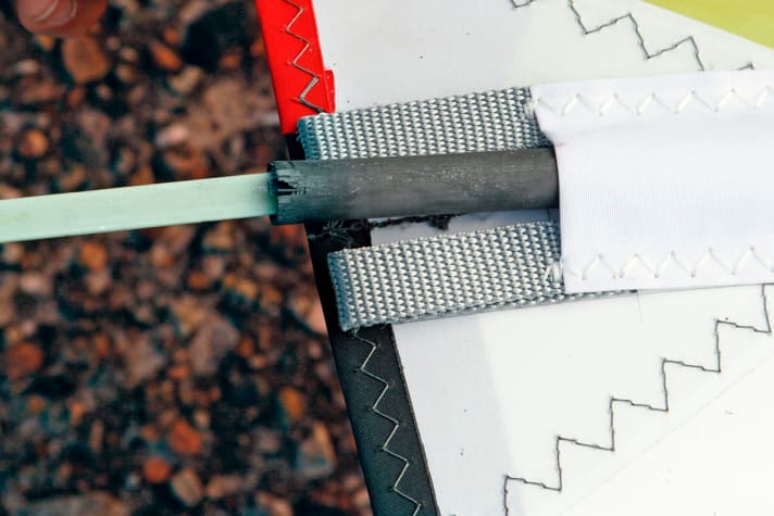 Flexible until it breaks - tube slats are sensitive