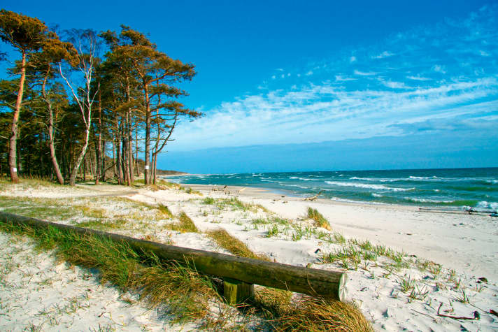   Der Süden Bornholms ist flach, sandig und erinnert sehr an Rügen. 