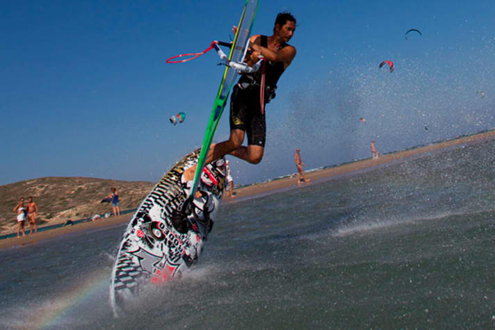   (Board) F2 Rodeo 102 : (Tester) Frank Lewisch : (Spot) Prasonisi/Rhodos