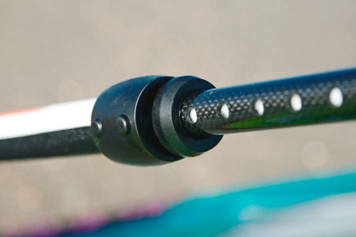 Carbon forks - light & stiff, but expensive