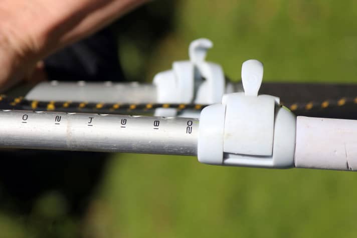 The end piece must be able to be pushed in completely