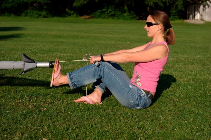 That's better! The back is straight