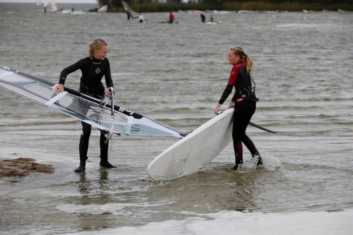 The huge standing area is perfect for practising for beginners and intermediates!