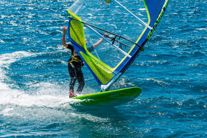 SURF Tester bei der Arbeit...