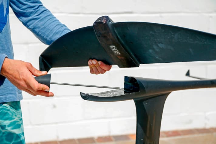   AHD Sealion Wings: The assembly of the two wings is smart, extremely simple and possible without tools.