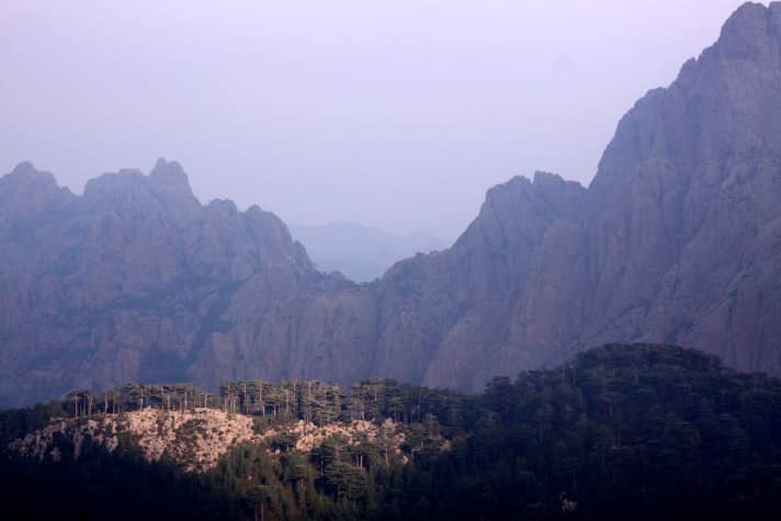 Corsica - mountainous hinterland
