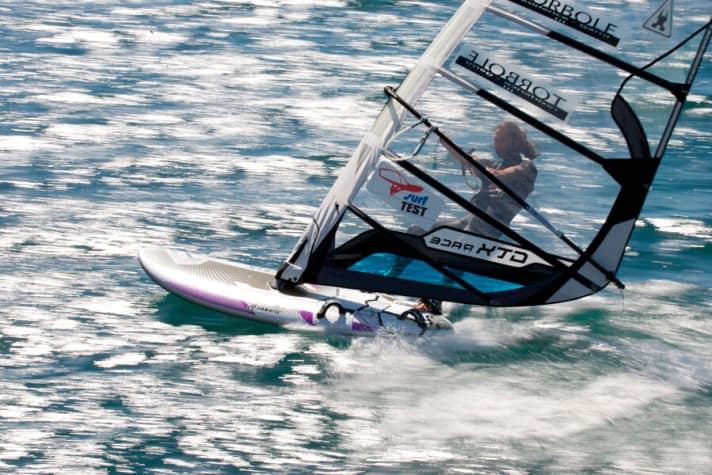   [Board] Fanatic Hawk 135 LTD : [Tester] Frank Lewisch : [Spot] Torbole