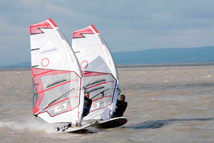 [Board] Tabou Manta 85 Team : [Tester] Frank Lewisch : [Spot] Podersdorf/Neusiedler See