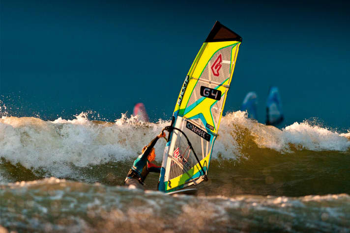   The intensity of the evening light in summer in Sweden is hard to beat. Combined with perfect conditions and a good rider, every surf photographer rejoices.