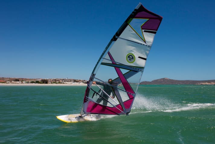   [Segel] North Sails Duke 5,9 : [Tester] Frank Lewisch : [Spot] Langebaan/Südafrika 