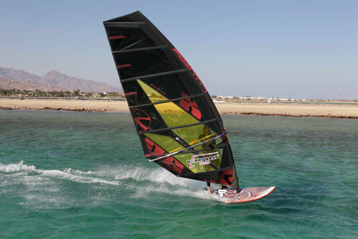   [Segel] POINT-7 AC-X (2G) 7,0 : [Tester] Frank Lewisch : [Spot] Dahab/Ägypten 