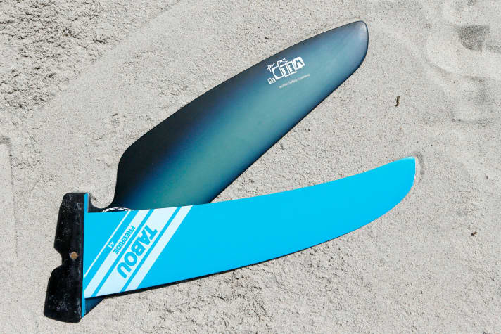 Finnen-Tuning für Freerideboards / SURF Test | Seegrasfinnen