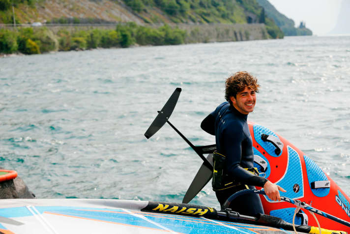   We still need to develop our own techniques for handling on land and carrying into the water. The differences in weight, especially with the foils, are much more noticeable than on the water.