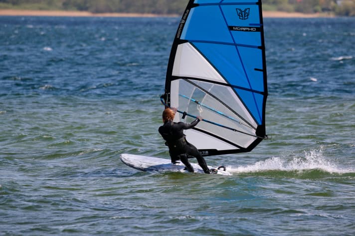 Das Morpho Sails konnten wir im Windbereich von zehn bis 18 Knoten testen