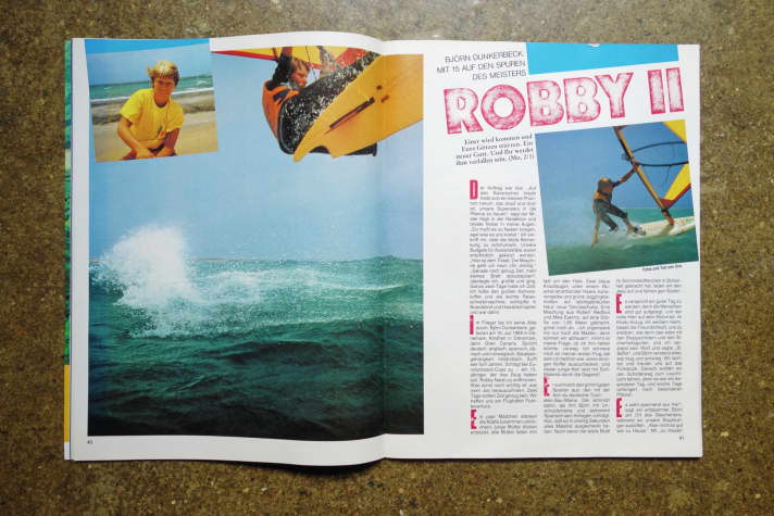 1984 prophezeite das surf Magazin bereits eine große Zukunft.