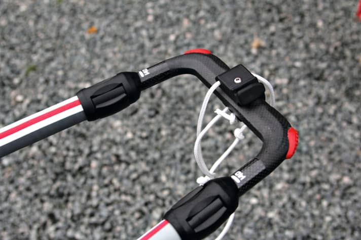Das neue Endstück der Slim Carbon ist deutlich breiter als vorher.